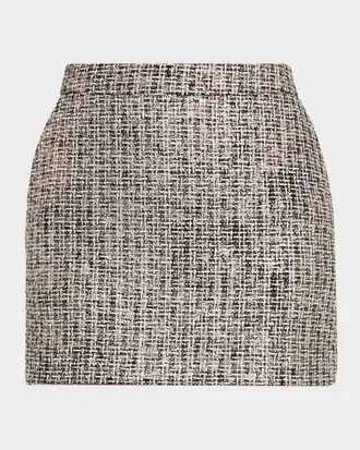Generation Love Kendra Tweed Mini Skirt