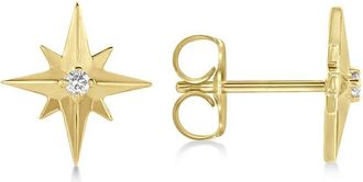 Allurez 14K 0.03 Ct. Tw. Diamond Stud Earrings