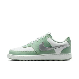 Nike Womens Court Vision Low Next Nature Shoes in Green | DH3158-014