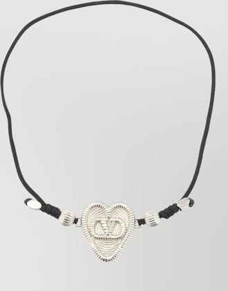 Valentino Garavani fil perdu bracelet heart metal pendant