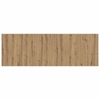 Berkfield Home Wall Headboard Artisian Oak 240x1.5x80 cm Engineered Wood in Brown