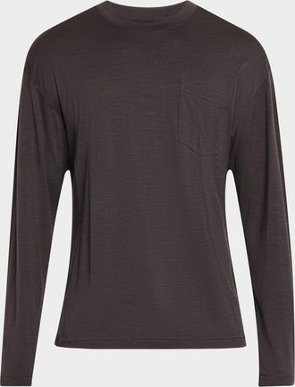 Frame Denim Mens Lightweight Wool T-Shirt