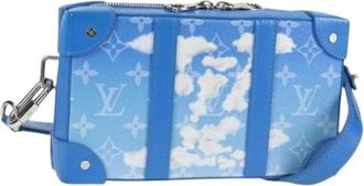 Louis Vuitton Pre-owned Vintage Monogram Canvas Schoudertas - Dames - Vintage Schoudertas - Blauw - ONE Size - Vintage