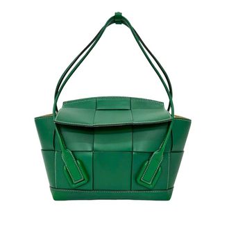 Bottega Veneta Pre-owned Bottega Veneta Small Calfskin Maxi Intrecciato Arco Satchel Ladies PK5NEUZSIPHR6ODW