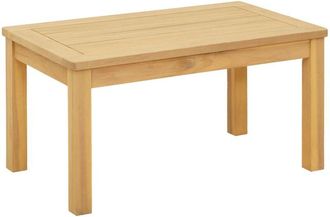 vidaXL Coffee Table Light Acacia 70 x 40 x 36 cm Solid Acacia Wood vidaXL