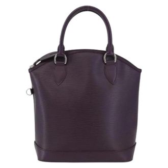 Louis Vuitton Pre-owned Lockit Handbag - Dames - Pre-owned - Paars - Maat: ONE Size Leer