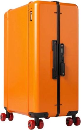 Floyd Check-In Trolley - unisex - Grote koffers - Oranje - ONE Size - Satijn - Koffers