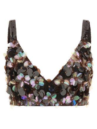 Parosh Brown Gym top