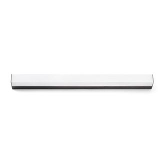 Netlighting Nilo1 Integrated LED Bathroom Over Mirror Light Black 3000K