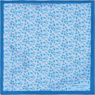 Robert Talbott York Flower Multi Pocket Square in Light Blue at Nordstrom