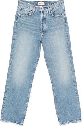 A Gold E Button-fastening Jeans