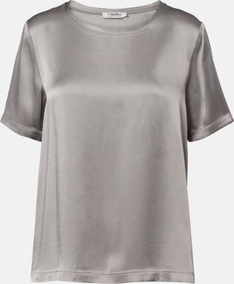 Max Mara Satin T-shirt