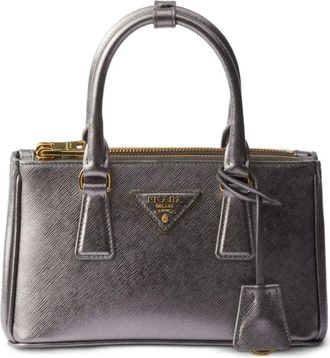 Prada Borsa tote Galleria mini - Grigio