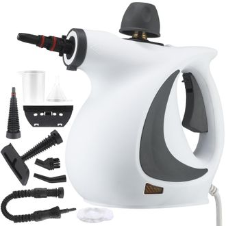 OEM Limpiador A Vapor Port&aacute;til De 1050 W Con Accesorios: Limpiador A Vapor Vers&aacute;til Para Sof&aacute;s, Alfombras, Colchones, Muebles, Coches, Cocinas, Ba&ntilde;os, Sue