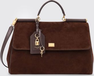 Dolce & Gabbana Borsa Sicily in pelle scamosciata Dolce & Gabbana