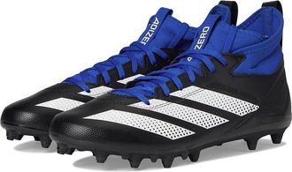 adidas Adizero Impact.2 Football Cleats Mens Cleated Shoes Black/White/Team Royal Blue : 12.5 D - Medium, Rubber