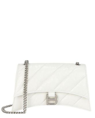 Balenciaga Crush Xs Quilted Chain Leather Shoulder Bag