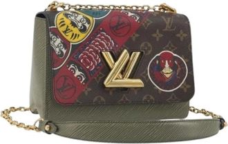 Louis Vuitton Pre-owned Kabuki Twist MM Schoudertas - Dames - Vintage Schoudertas - Bruin - ONE Size - Vintage