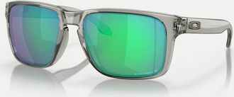 Oakley Holbrook XL - Occhiali da sole squadrati grigio inchiostro con lenti verdi a specchio polarizzate