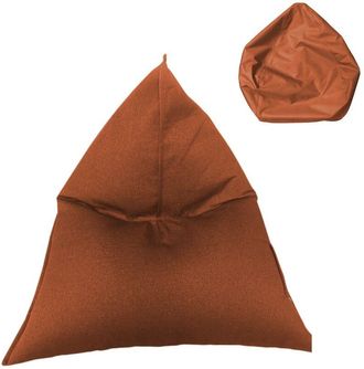 Mobili Rebecca Mobili Rebecca - Rebecca Mobili Funda De Puf Pera Vac&iacute;o Naranja Cremallera Poli&eacute;ster 50x110x130