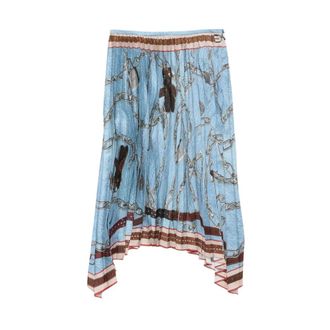 Acne Studios Midi Skirts, female, Multicolor, Size: L Midi Skirt