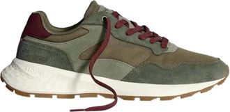Hoff City Mkii Khaki Sneakers - Heren - Sneakers - Groen - 42 EU - Su&egrave;de - Schoenen