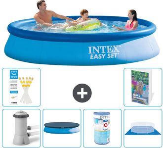 Intex Piscina Easy Set Redonda - 366x76 Cm - 7-piezas S341