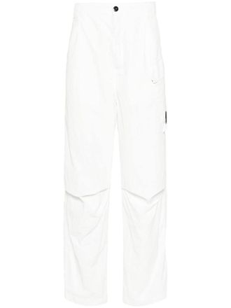C.P. Company Trainingsbroek met lens-detail - Wit