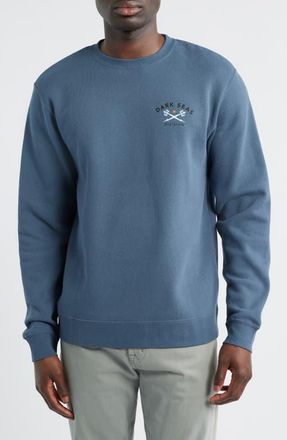 Dark Seas Headmaster V3 Graphic Sweatshirt in Storm Blue at Nordstrom, Size Xx-Large