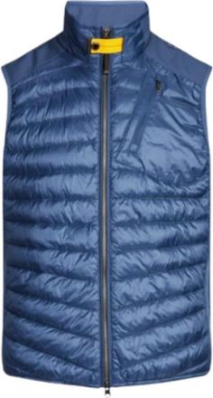 Parajumpers Zavier Hybrid Vest - Heren - Bodywarmers - Blauw - 2XL - Leer - Fitness
