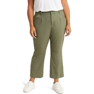 Wit & Wisdom AbSolution Sky Rise Ankle Trousers in Lily Pad at Nordstrom Rack, Size 14W
