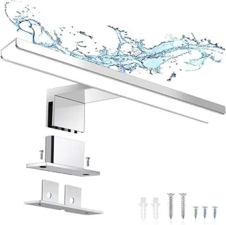 OEM 2-in-1 Luce A Specchio A Led Ip44 Luce Da Bagno Bianca Neutra Luce Per Mobiletto 230v Luce Per Mobiletto A Montaggio Superficiale Luce A Clip Per Bagn