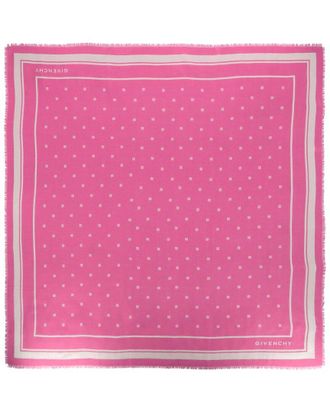 Givenchy 4G Cashmere & Silk-Blend Shawl
