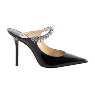 Jimmy Choo London Dames, Schoenen, Zwart, Maat: 36 1/2 EU Leer