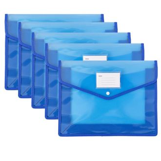 OEM Bolsas Para Documentos Expandibles, Organizadores De Documentos Resistentes, Con Cierre A Presi&oacute;n, Dise&ntilde;o Transparente, Aptas Para Papel Tama&ntilde;o Carta 