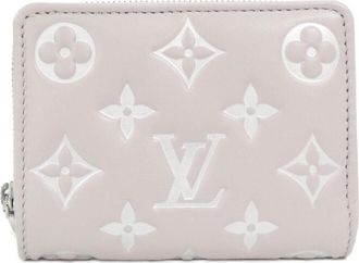 Louis Vuitton Gris Leather Wallet (Bi-Fold) (Pre-Owned)