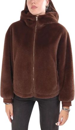 Marella Jassen, Dames, Bruin, S, Marella - Jassen > Imitatiebont & Shearling jassen