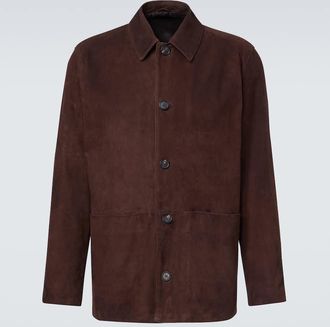 Saman Amel Suede blouson jacket