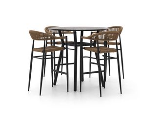 Manifesto Furniture Manifesto Belpasso/Tritoni &oslash; 110cm barset 5-delig stapelbaar