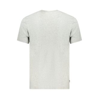 Timberland Logo-Print Cotton T-Shirt - Gray