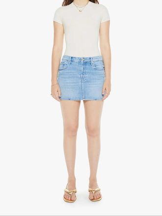 Mother The Vagabond Mini Skirt In Tune In Tune Out