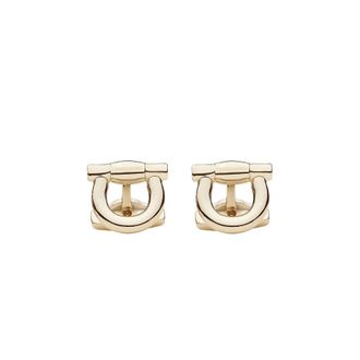 Ferragamo Gancini Manchetknopen - Heren - Manchetknopen - Geel - ONE Size - Accessoires