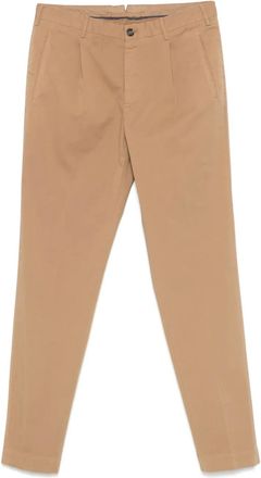 Incotex Pantaloni in gabardine - Marrone