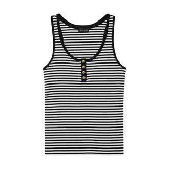 Anine Bing Sleeveless Tops, female, Multicolor, Size: S Alessia Tank
