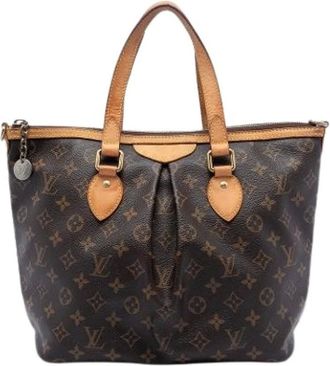 Louis Vuitton Pre-owned Handbags, female, Brown, Size: ONE SIZE Pre-owned Palermo PM