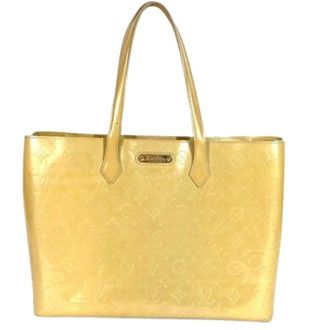 Louis Vuitton Pre-owned Bolso Tote Vintage Monogram Vernis - Pre-owned - Mujer - Beige - ONE SIZE
