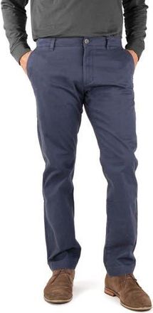 Tailor Vintage Straight Leg Stretch Cotton Twill Chino Pants in Sargasso at Nordstrom Rack, Size 30