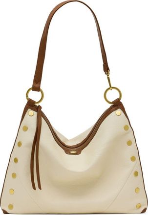 Hammitt Large Kyle Leather Shoulder Bag in West End/Antique Gold at Nordstrom