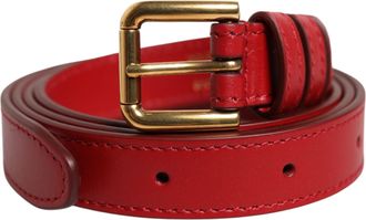 Dolce & Gabbana Leren riem
