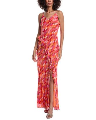 Milly Sunset Tile Maxi Dress